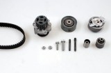 Kit distributie + pompa apa Audi A3, A4 B8, A5, A6 C6; Seat Altea, Altea XL; Skoda Octavia II, Superb II; VW Eos, Golf Plus V Motor 2.0 TDI, dinti