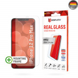 Cumpara ieftin Folie pentru iPhone 12 Pro Max, Displex Real Glass 2D, Clear