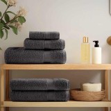 Prosoape de spalare 2 pcs Antracit Bumbac