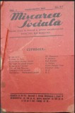 1931 Mișcarea Socială anul II no. 6-7 Ilie Moscovici, București CVP bolsevism