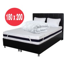 Set Avantaj Saltea Memory Foam PARIS 180x200x23 plus 2 perne 50x70 plus Husa foto