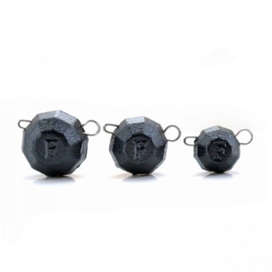 Cap Jig Fanatik Articulat Granennyy 8gr Negru 5buc/plic
