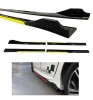 Prelungire Praguri Universale Negru/Galben 210cm ALM&reg; - Tuning Auto Exterior