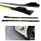 Prelungire extensie praguri universale negru cu galben 210cm &reg; ALM