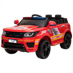 Masinuta Electrica SUV Police Red foto