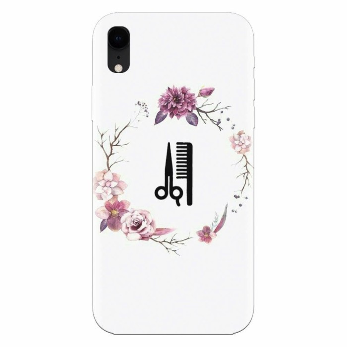 Husa silicon pentru Apple Iphone XR, Icon Barber