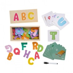 JOC DE POTRIVIRE CU LITERE, 54 DE PIESE, MOMKI