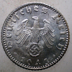 C.283 GERMANIA WWII 50 REICHSPFENNIG 1943 G