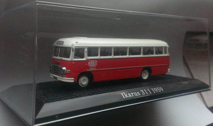 Macheta Ikarus 311 1959 - Atlas Autobuze de Legenda 1/72