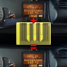 Folie reparatoare Pixel Display pentru Opel Omega B, Zafira A, BC, MID, TID