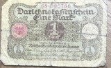 BNKSTR01DE Bancnotă Germania - 1 Mark 1920, Darlehnskassenschein, perioada timpurie Weimar / Inflație