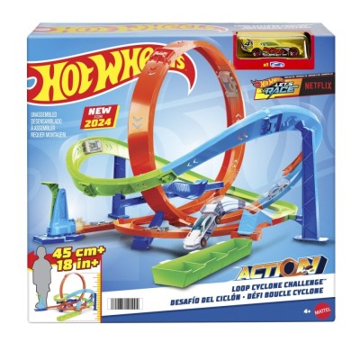 HOT WHEELS ACTION SET PROVOCAREA CICLONULUI foto