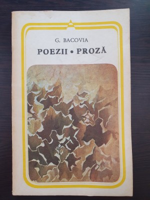 POEZII * PROZA - Bacovia foto