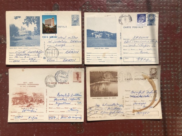 LOT 4 CARTI POSTALE INTREGURI NR. 5