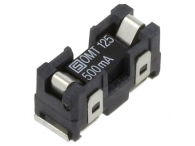 Siguranţă &amp;Icirc;nt&amp;acirc;rziere 500mA 125V SMD foto