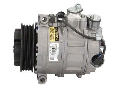 Compresor aer conditionat Mercedes Clasa C (W203), 2000-2007, motorizare 2.6 V6, C240; 3.2 V6, C320; benzina, rola curea 100 mm, 6 caneluri, de tip D foto