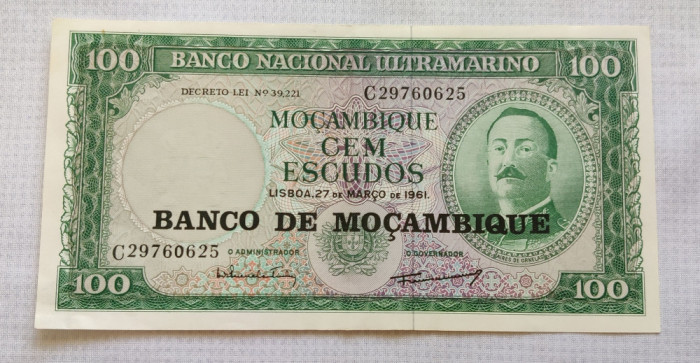 Mozambic - 100 Escudos (1976) sC297