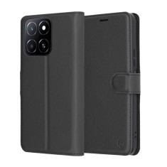 Husa Honor X5b Techsuit Leather Folio, negru foto