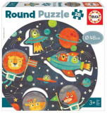 Puzzle rotund 28 piese The Space, Educa