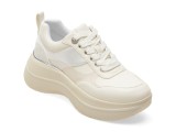 Cumpara ieftin Pantofi sport ALDO albi, ETIENE 100, din piele ecologica