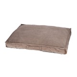 Cumpara ieftin Culcus, perna animale textil maro 78 x 58 x 10 cm