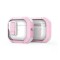 Husa pentru Apple AirPods 4 - Dux Ducis PECN Series - Pink / White