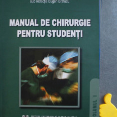 Manual de chirurgie Eugen Bratucu vol I