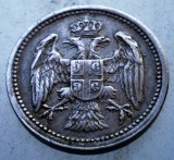 1.229 SERBIA 10 PARA 1884 H, Europa, Cupru-Nichel