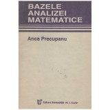 Anca-Maria Precupanu - Bazele analizei matematice - 131266