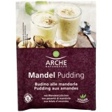 Budinca de migdale fara gluten Arche eco, cu bucatele crocante, aroma naturala, 46g