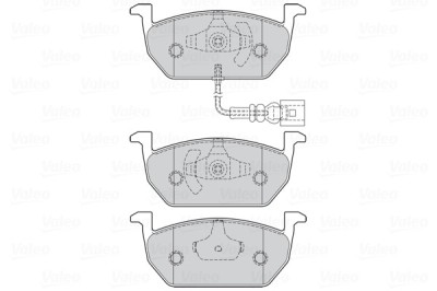 VALEO 302222 FIRST set placute frana,frana disc foto