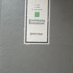 V. GLIGOR - ZOOTEHNIA ROMANIEI. PORCINE: VOL 1 - EDITIA 1969