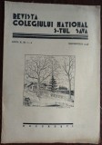 REVISTA COLEGIULUI NATIONAL SFANTUL SAVA / DEC. 1935/CU UN DESEN DE HORIA DAMIAN