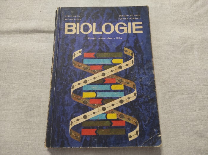 Manual de biologie pentru clasa a XII-a - 1978