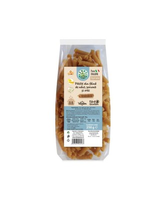 Paste din Faina de Naut Porumb si Orez Spirale 250 grame Herbavit Herbalsana foto