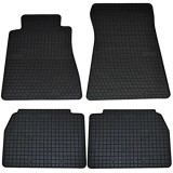 Set covorase auto din cauciuc Mercedes W201 E190 1982-1993 culoare Negru, presuri BestAutoVest, 4 buc.