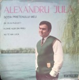 Vinil Alexandru Jula - Sotia Prietenului Meu Electrecord LP 1970 Muzica Country Jazz 45 RPM