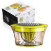 Storcator de fructe 2 in 1, flippy, cu razatoare si separator ou, 14.8 x 8 x 13 cm, verde
