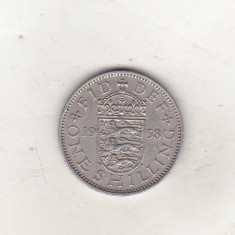 bnk mnd Marea Britanie Anglia 1 shilling 1958