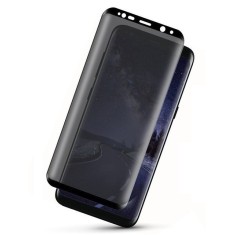 Set 2 folii de sticla Samsung Galaxy S9, Privacy Glass MyStyle, folie securizata duritate 10H