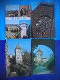 HOPCT LOT 2203 SIBIU -4 CARTI POSTALE-NECIRCULATE, Necirculata, Printata