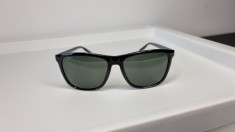 Ochelari de soare Wayfarer Polarizati - Rama neagra Lentile verzi foto