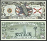 !!! SUA = FANTASY NOTES = SET COMPLET 50 BUC STATELE SUA , CU HARTA - 2014 - UNC