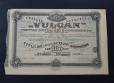 Actiune 1947 uzinele metalurgice Vulcan , titlu 1000 actiuni nominative