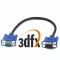 Cablu video patch vga placa video 3dfx Voodoo 1 Voodoo 2