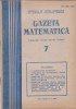 Gazeta Matematica Nr. 7 / 1988 - Culegere Exercitii Matematica