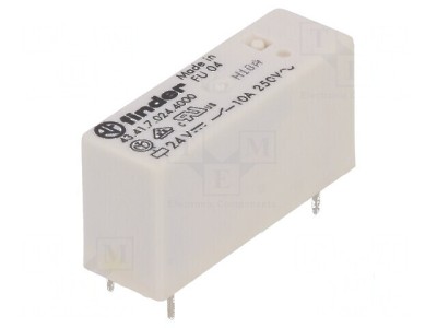 Releu electromagnetic SPDT 24VDC, contacte max 15A foto