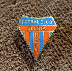 Insigna fotbal - &quot;GLORIA&quot; BUZAU (VARIANTA 2)