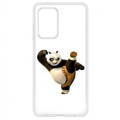 Husa Samsung Galaxy A71 Silicon Transparenta Model Kungfu Panda foto