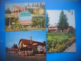 HOPCT LOT 3734 -3 CARTI POSTALE-IZVORUL MURESULUI -JUD HARGHITA-CIRCULATE, Circulata, Printata